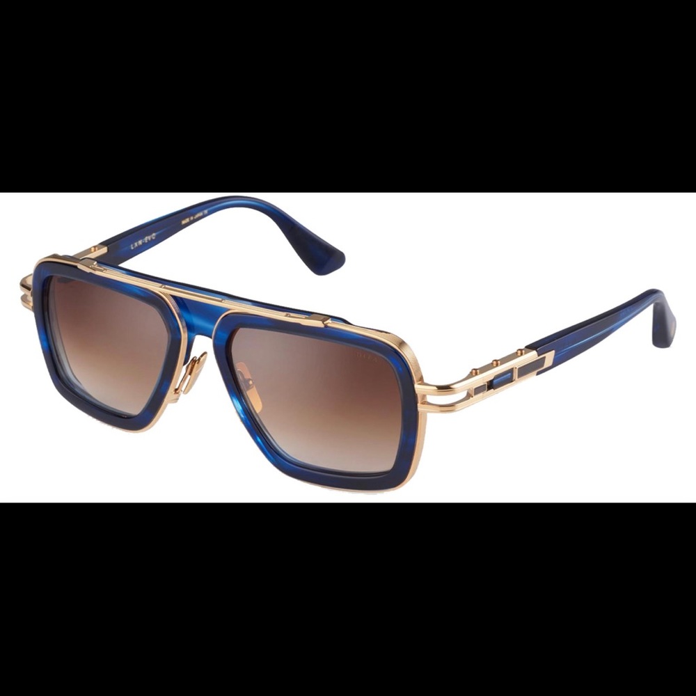 Blue and gold Dita sun glasses. Brought 2 months ago wore twice.